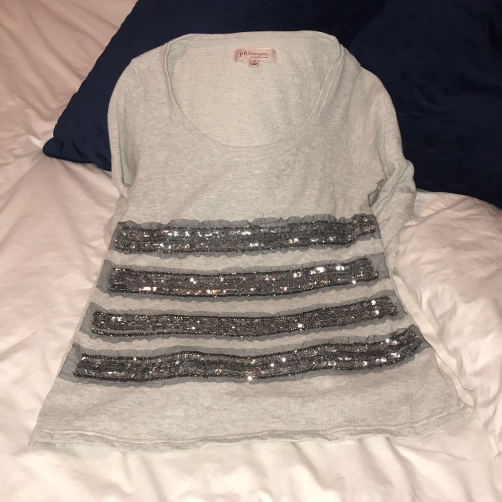 Sequin sweater